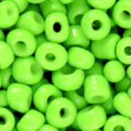 Rocailles Neon Lime Green 4mm