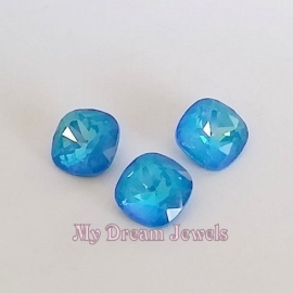 Swarovski 4470 Square Crystal Ultra Blue AB 12x12mm