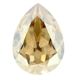 Swarovski 4320 druppel 14x10 mm Crystal Golden Shadow