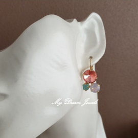 Oorbellen Summer Dream met Swarovski