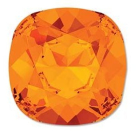 Swarovski 4470 Square "Tangerine" 10x10mm