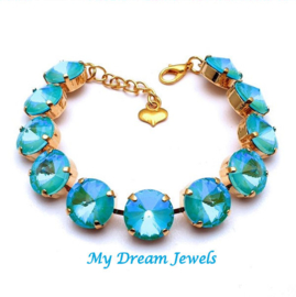 Armband Crystal Turquoise Delite