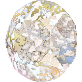 Swarovski 1088 puntsteen Crystal White Patina 6,1mm ( SS29 )