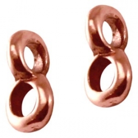 DQ Hanger met oog Rose Gold