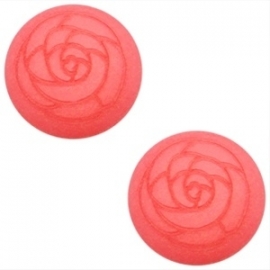 Polaris Cabochon Roos Paparadscha Roze 12mm