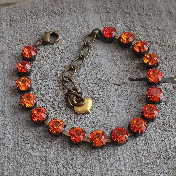 Armband Fire met Swarovski Crystal