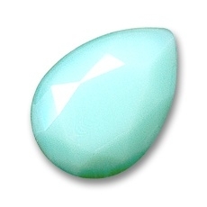Swarovski 4320 druppel 8x6 mm Mint Alabaster