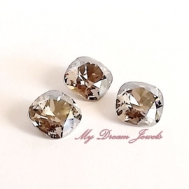 Swarovski 4470 Square Crystal Satin 12x12mm