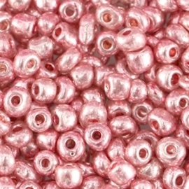 Rocailles Metallic  Antique Pink 4mm