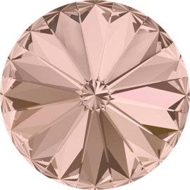 Swarovski 1122 Rivoli Vintage Rose 12mm