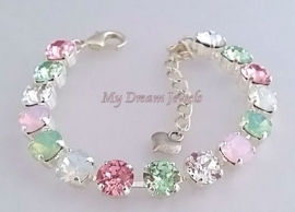 Armband Pastel Multi met Swarovski Crystal