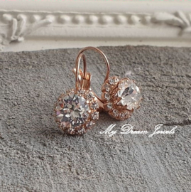 Oorbellen met Swarovski Helder Crystal