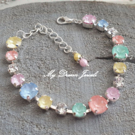 Armband " Happy Spring  " met Swarovski Crystal