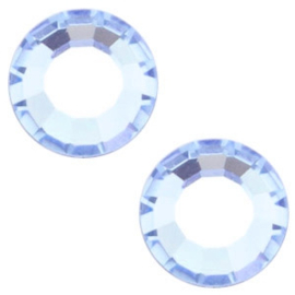 Swarovski 2012 platte steen "Light Sapphire "  4,6mm ( SS20 )