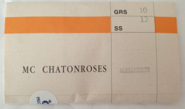 Preciosa platte steen Alexandrite 3,0mm( SS12 ) per 72 st