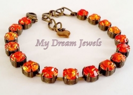 Armband Fire met Swarovski Crystal