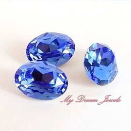 Swarovski 4120 Ovaal Sapphire 14x10mm