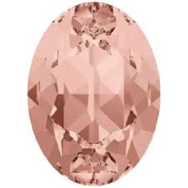 Swarovski 4120 Ovaal 14x10mm "Vintage Rose"
