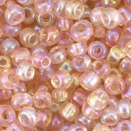 Rocailles Rainbow Tropical Peach 4mm 