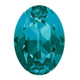 Swarovski 4120 Ovaal 8x6mm " Indicolite "