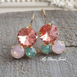 Oorbellen Summer Dream met Swarovski