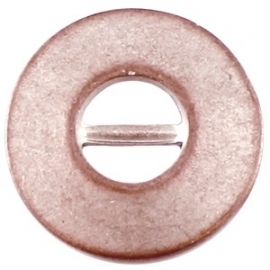 DQ Schuiver Rond Champagne Rose