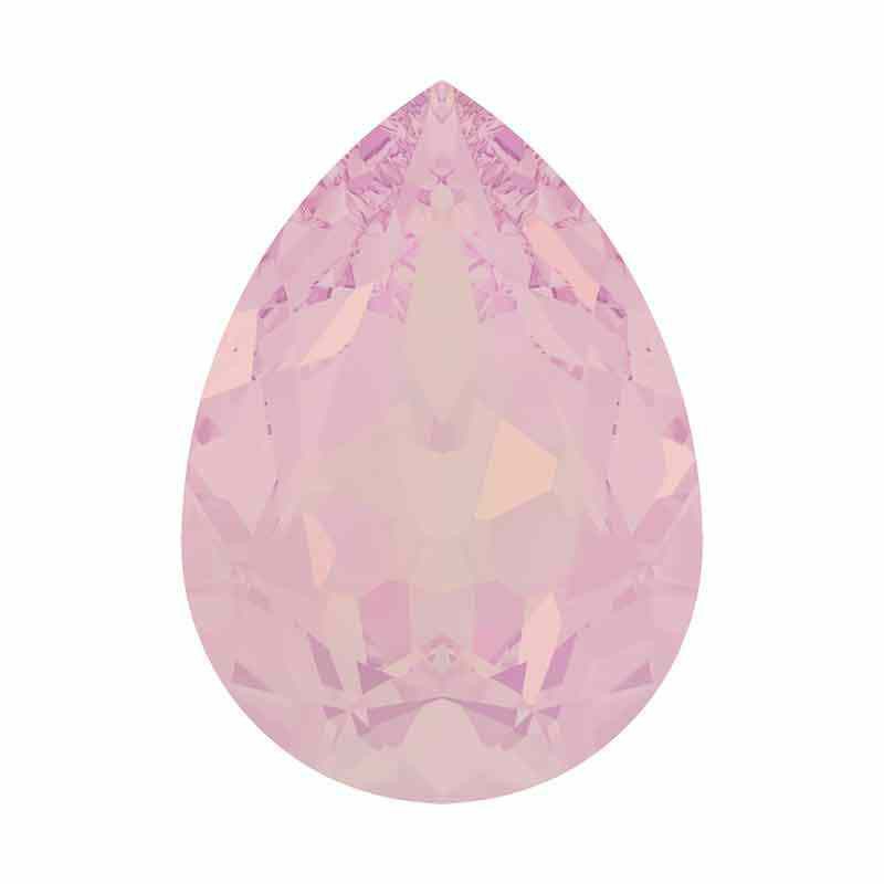 Swarovski 4320 druppel 8x6 mm Rose Water Opal