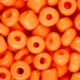 Rocailles Deep Neon Orange 4mm