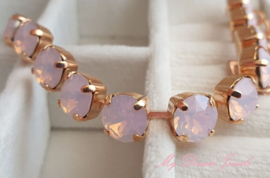Armband Alison " Rose Water Opal " met Swarovski Crystal