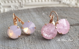 Oorbellen Rivoli Crystal Light Rose Opal