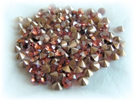 Swarovski 1012 puntsteen Padparadscha Champagne 3,8mm per 12 stuks