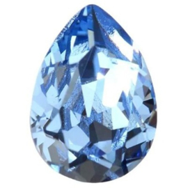Swarovski 4320 druppel "Light Sapphire" 14x10mm