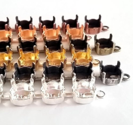 Oorbellen Lara met Swarovski Crystal "Kleur naar Keuze "