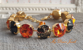 Armband "Halloween Glamour " met Swarovski Crystal