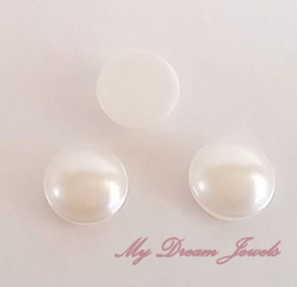 Swarovski 2080/4  hotfix cabochon White Pearl 7mm ( SS34 )