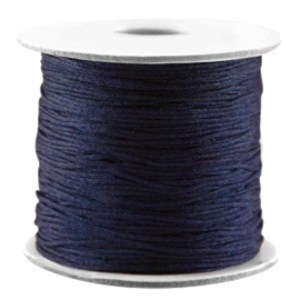 Macramé Draad Dark Blue 0,7mm