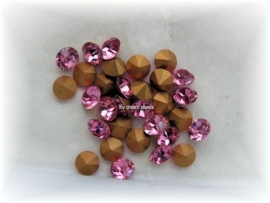 Swarovski 1100 puntsteen Rose 6,1mm ( SS29 )