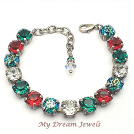 Armband  Christmas Twinkle met Swarovski Crystal