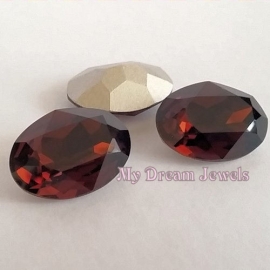 Swarovski 4120 Ovaal Mocca 18x13mm