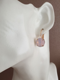 Oorbellen Rivoli Crystal Light Rose Opal
