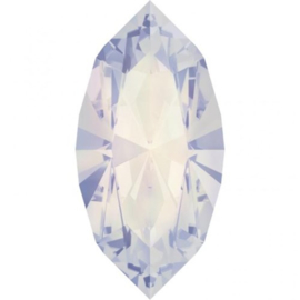 Swarovski 4228 Navette White Opal 15x7mm