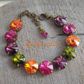 Armband  Magical Autumn met Swarovski Crystal