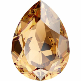 Swarovski 4320 druppel "Light Colorado Topaz" 14x10mm