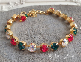 Armband  "Jolly Christmas" met Swarovski Crystal
