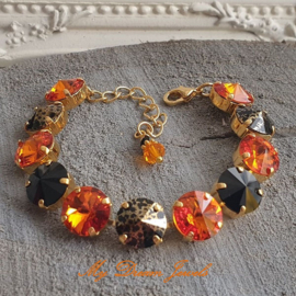 Armband "Halloween Glamour " met Swarovski Crystal