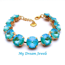 Armband Crystal Turquoise Delite