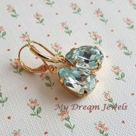 Oorhangers Swarovski Druppel Azore