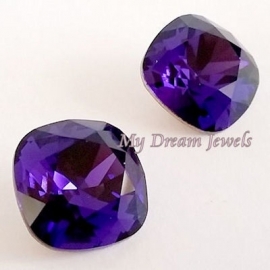 Swarovski 4470 Square Purple Velvet 12x12mm