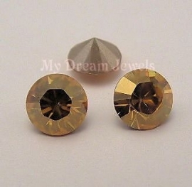 Swarovski 1028 puntsteen Crystal Golden Shine 8,2mm ( SS39 )