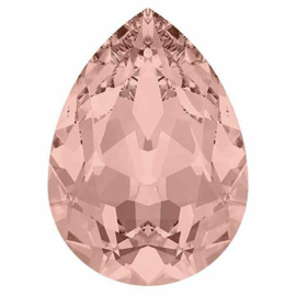 Swarovski 4320 druppel 18x13 mm Vintage Rose